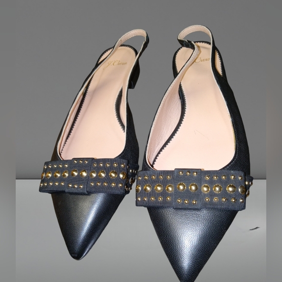 J. Crew Slip-On Flats Black - Picture 5 of 9